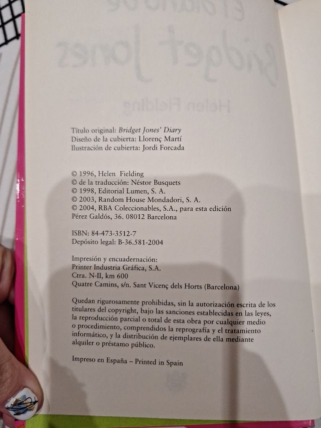 El diario de bridget Jones