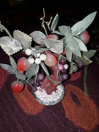 pianta vintage in giada cinese bonsai