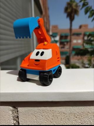 Leo el camión y sus amigos