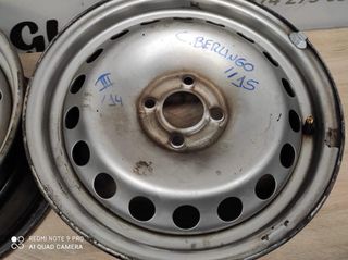 Llantas chapa en 15 pulgadas Citroen Berlingo III