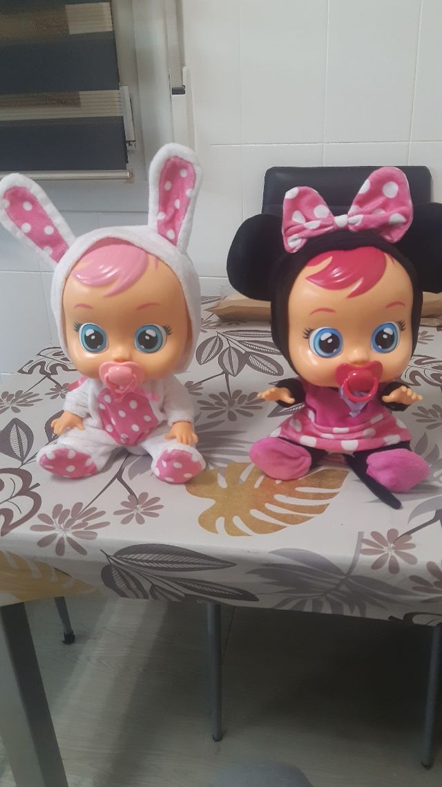 Bebe llorones grandes