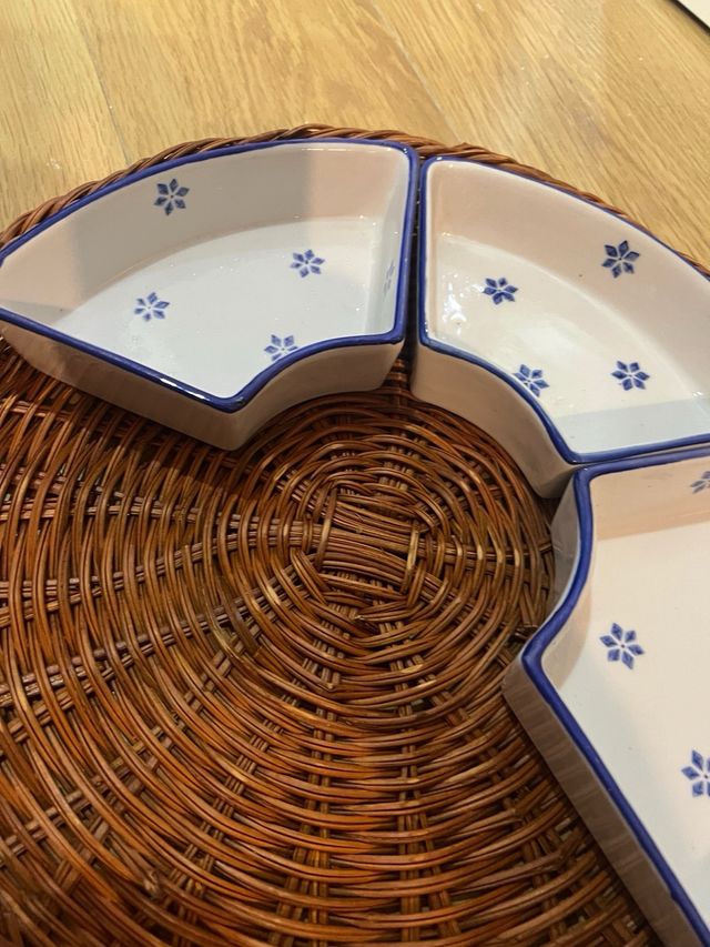 Juego cerámica artesanal