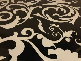 Escritorio blanco y negro