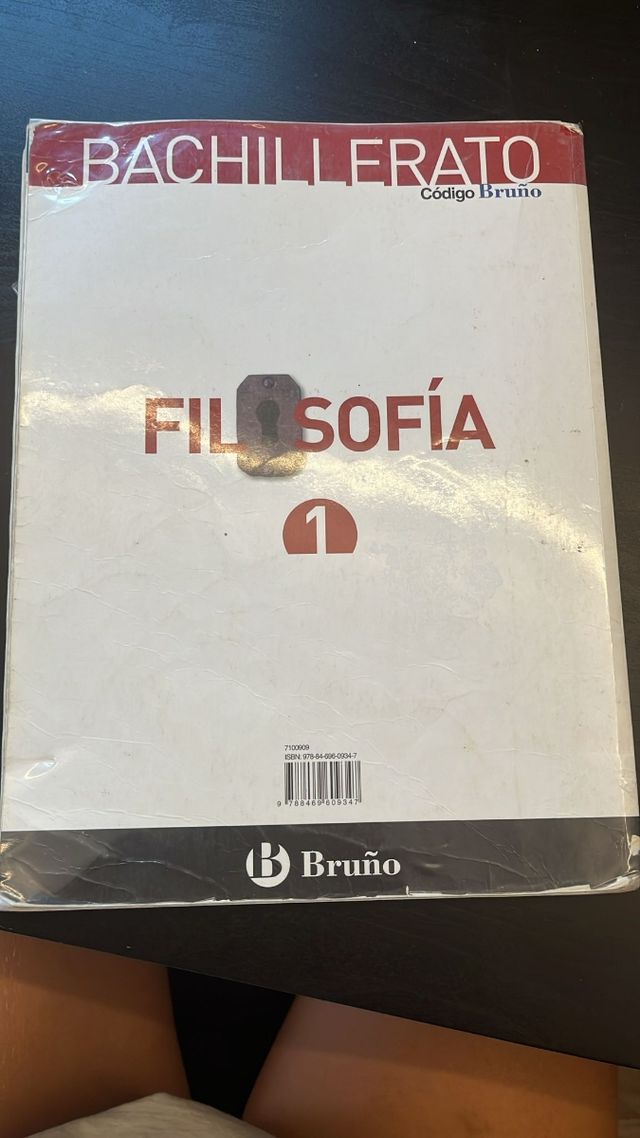 Libro filosofía 1°Bachillerato
