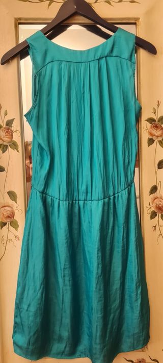 Vestido verde Mango