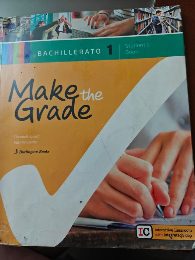 Male the grade, libro de inglés de 1 de