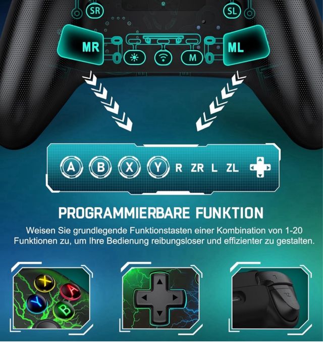 Switch Pro Controlador inalámbric