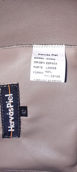 Abrigo Hervás Piel Reversible