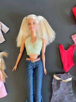 Barbie lote bed time krissy y shelly kelly