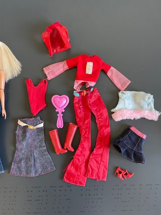 Barbie lote bed time krissy y shelly kelly