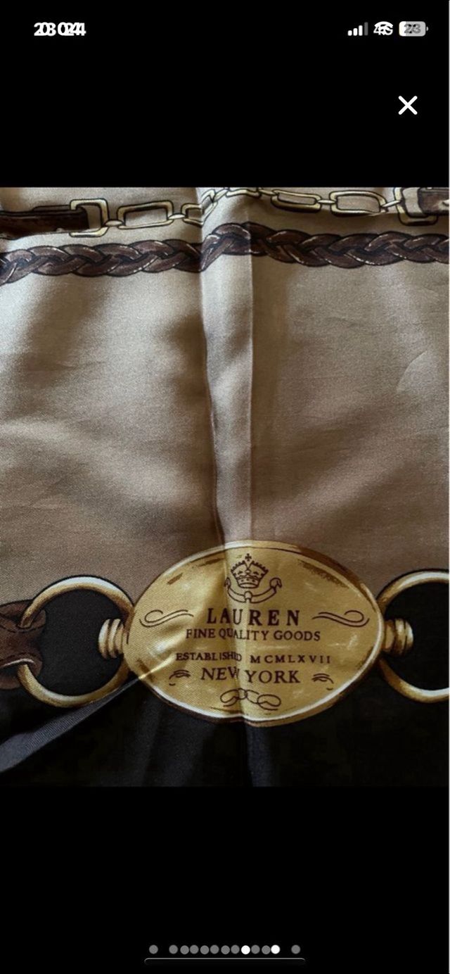 Precioso pañuelo de Ralph lauren