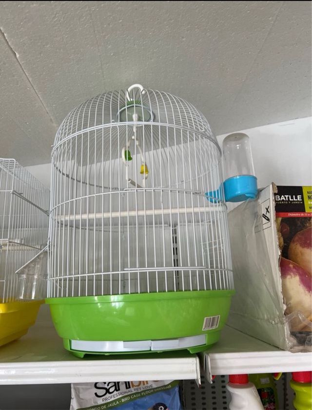 Jaula nueva agaporni