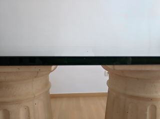 Mesa comedor cristal.