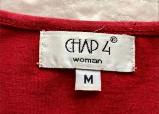Conjunto chaqueta y top rojo
