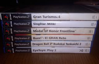 Pack juegos Playstation 2