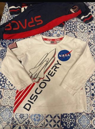 Tuta piu’ t shirt NASA