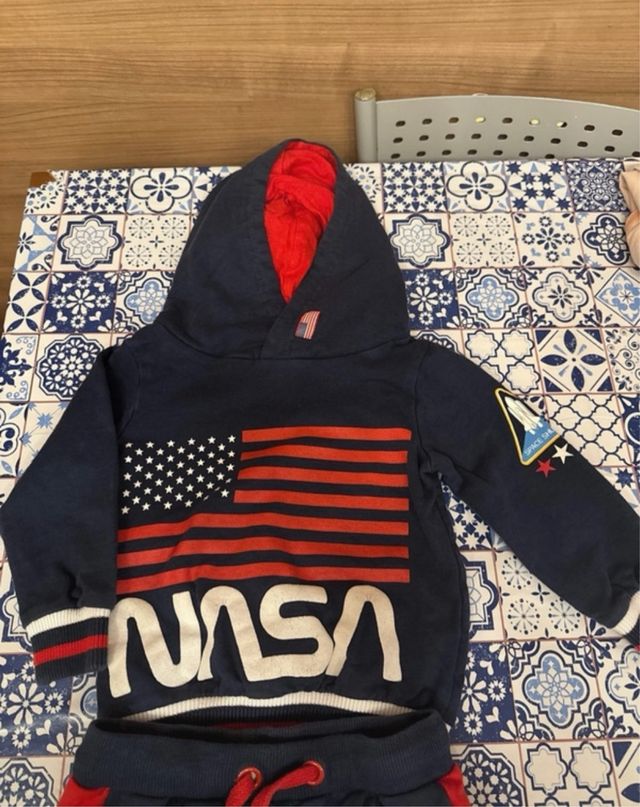 Tuta piu’ t shirt NASA