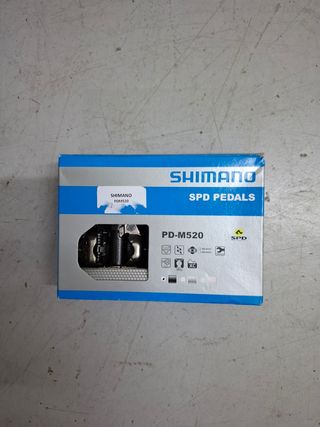 Pedales Shimano spd PD-M520 nuevos