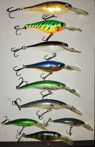 Señuelos Rapala.