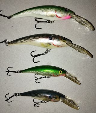 Señuelos Rapala.