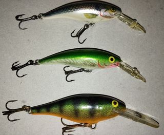 Señuelos Rapala.