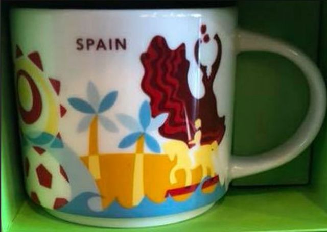 Taza España Starbucks
