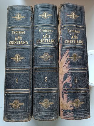 Pack (19€) 1901 Libro religioso año cristiano