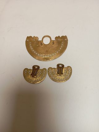 Colgante,pendientes precolombinas.