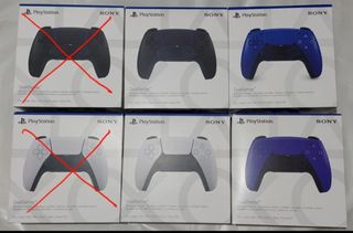 Cajas vacías Dualsense PS5