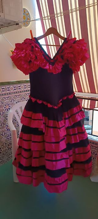 Vestido flamenca talla 48