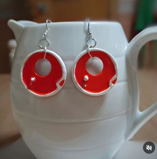 Pendientes de cerámica