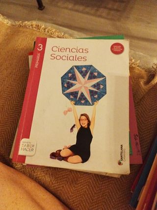 Libros de 3y 4 primaria de Santillana