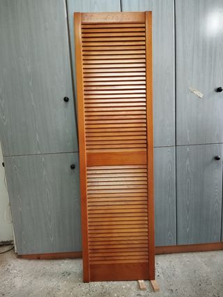 5 puertas tipo persiana