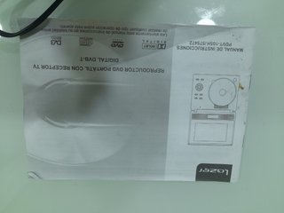 DVD Portátil Lazer con receptor TV