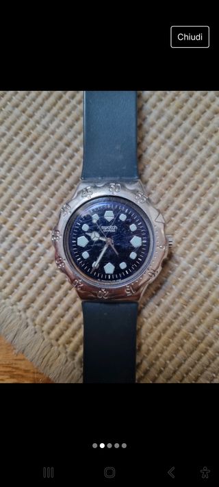 Swatch Irony scuba vintage