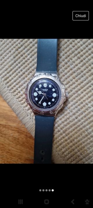 Swatch Irony scuba vintage
