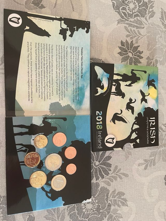 CARTERA OFICIAL IRLANDA 2018, MUY ESCASA