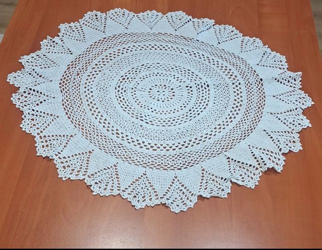 Centro de mesa de ganchillo