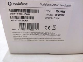 Vodafone Station HHG2500 Modem  Router