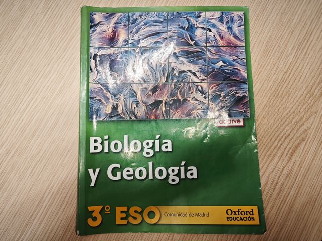 Biología y Geología 3.º ESO Adarve Com de Madrid