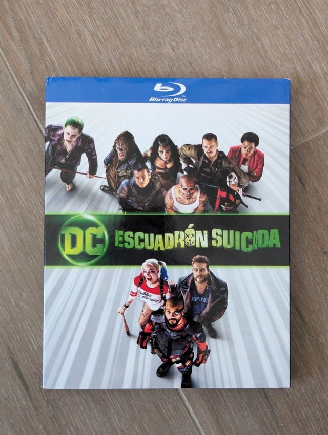 Escuadrón suicida bluray con extras
