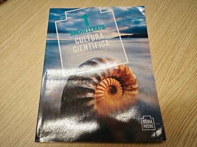 Cultura Científica (Suma Piezas) Anaya 1º Bachill.