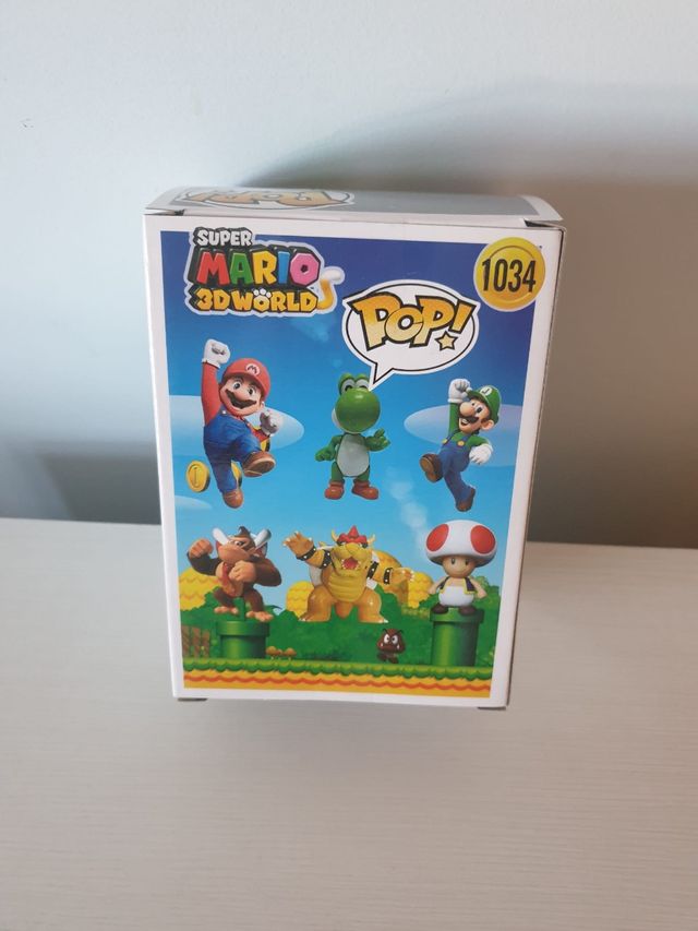 Yoshi Super Mario figura nueva En caja