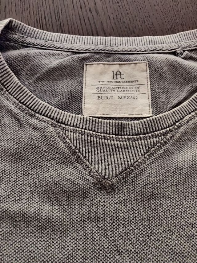 Camisola cinza claro para rapaz 15/16A