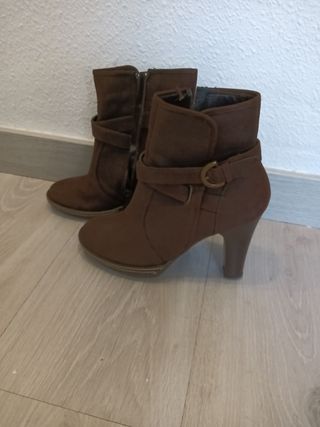 Botines de tacon
