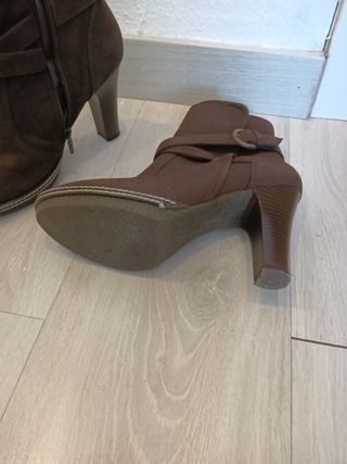 Botines de tacon