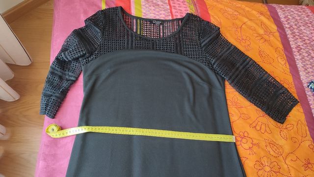 Vestido negro C&A