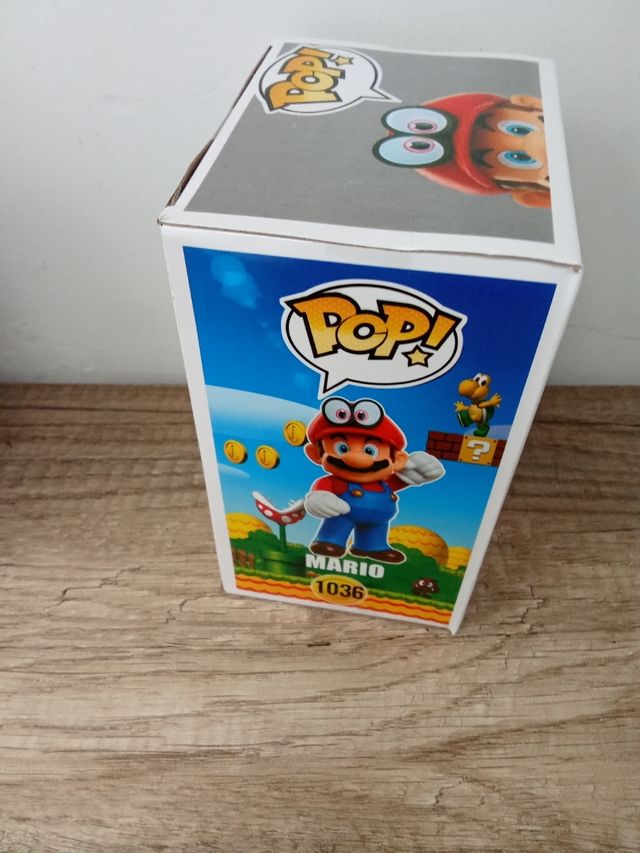 super Mario figura nueva En caja