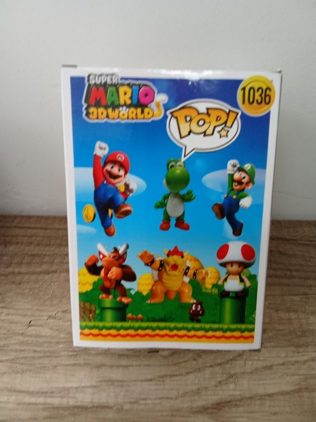 super Mario figura nueva En caja