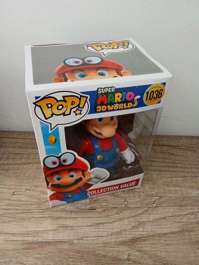 super Mario figura nueva En caja